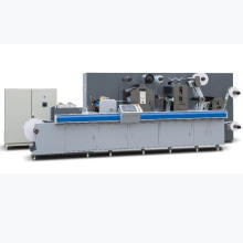 WEIGANG MACHINERY ZM-320 Semi rotary rotary roll to roll label sticker die-cutting machine die-cutter with slitter